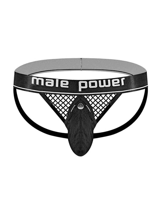 Cock Pit Net Cock Ring Jock - S/ M - Black - Not Very Vanilla