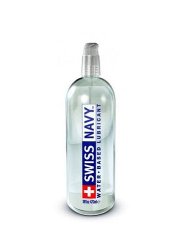 Swiss Navy Water-Based Lube - 16 Fl. Oz. - Not Very Vanilla