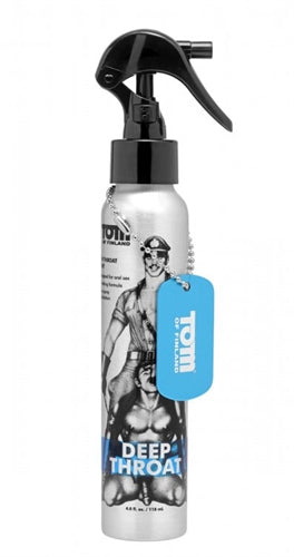 Tom of Fin Deep Throat Spray 4 Oz - Not Very Vanilla