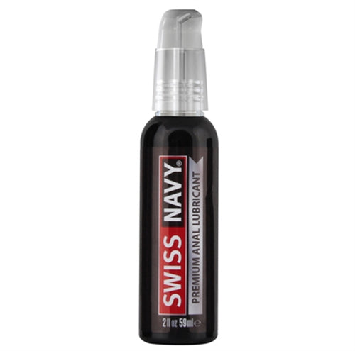 Swiss Navy Premium Silicone Anal Lubricant - 2 Oz. - Not Very Vanilla