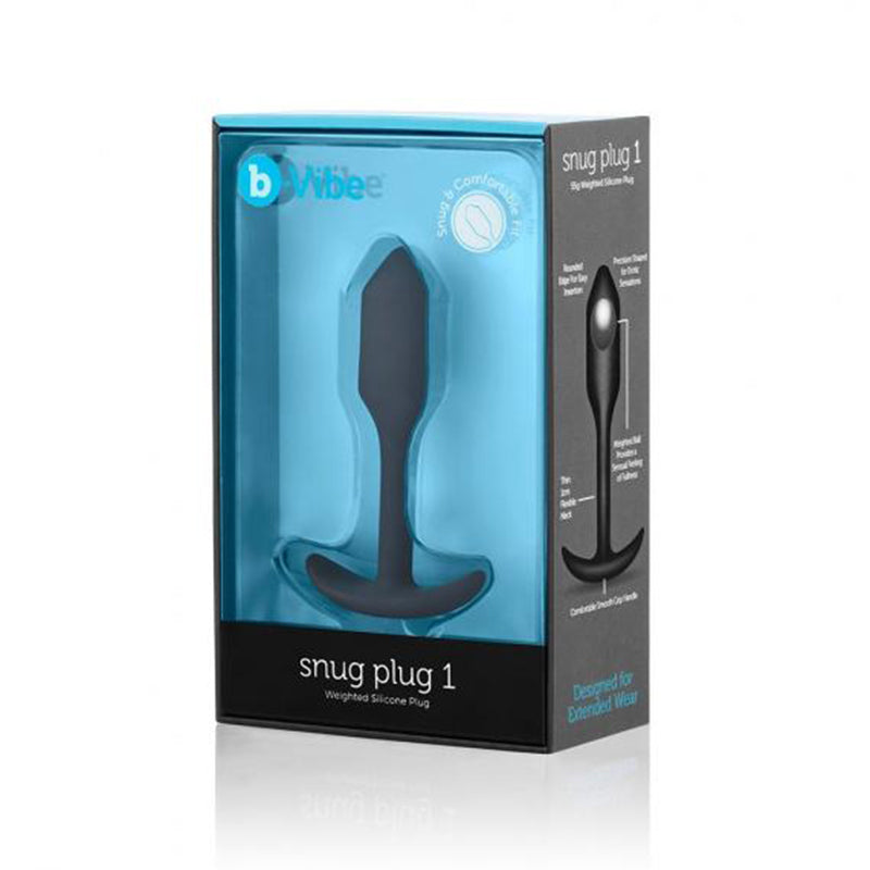 b-Vibe Snug Plug 1
 Black - Not Very Vanilla