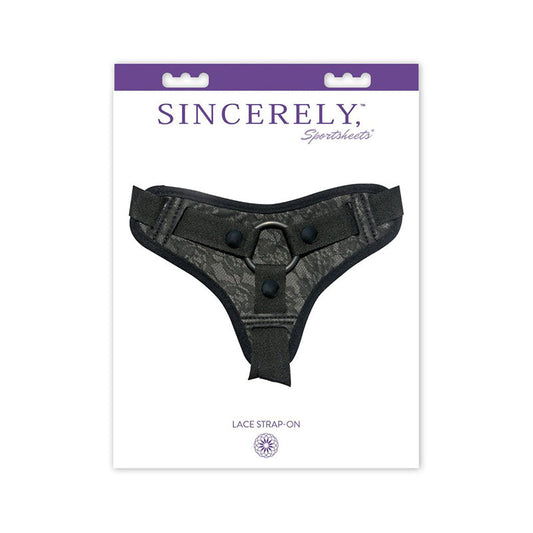 Sincerely, SS Lace Strap-On - Not Very Vanilla