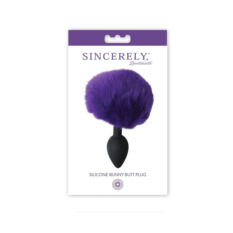 Sincerely, SS Silicone Bunny Butt Plug - Not Very Vanilla