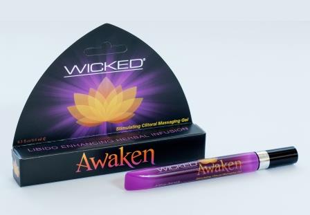 Awaken Stimulating Clitoral Massaging Gel - 0.3 Fl. Oz. - Not Very Vanilla