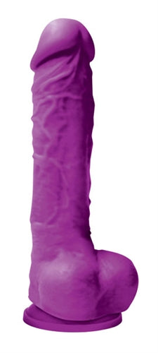 Colours Pleasures - 5 Inch Dildo - Purple - Not Very Vanilla