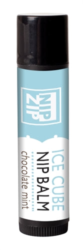 Nip Zip Ice Cube Nip Balm - Chocolate Mint - Tube Carded - Not Very Vanilla