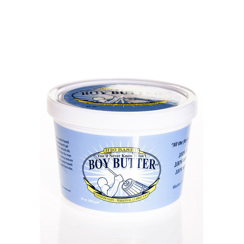 Boy Butter H2O 16oz Tub - Not Very Vanilla