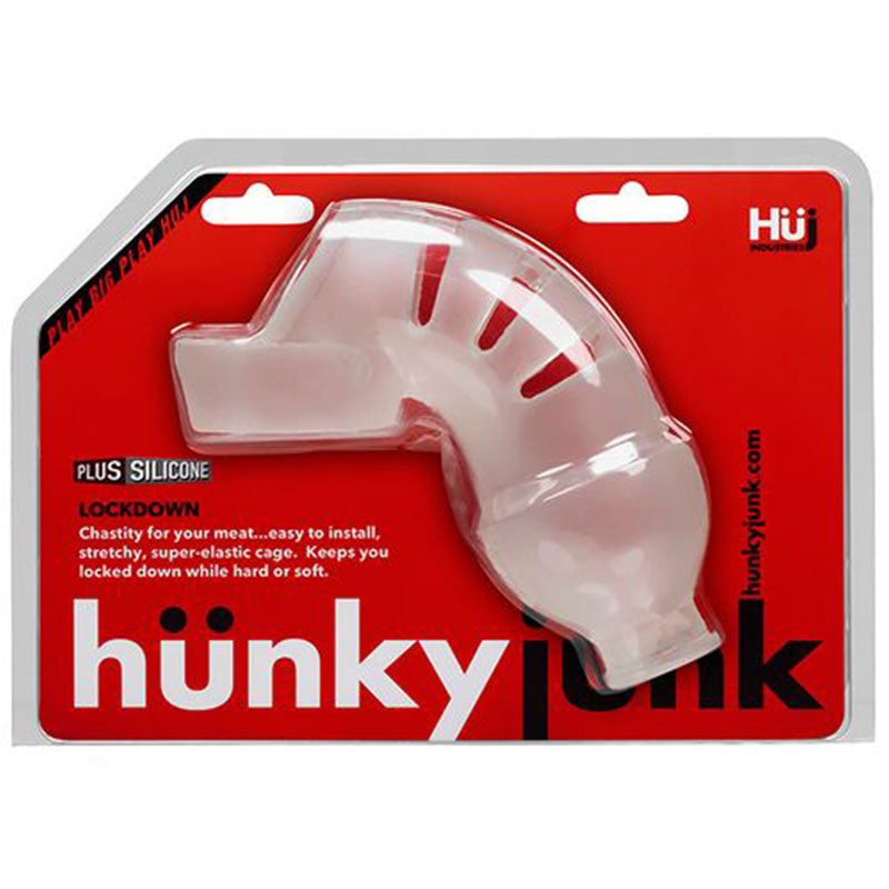 Hunkyjunk LOCKDOWN chastity, ice - Not Very Vanilla