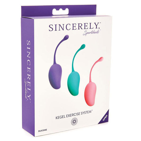 Sincerely, SS Kegel Exercise System - 3p - Not Very Vanilla