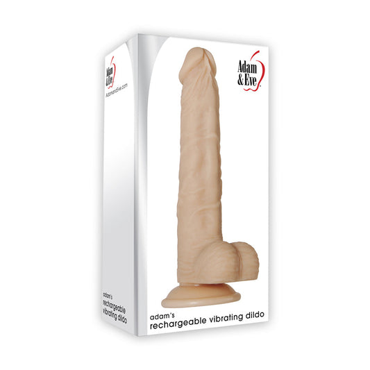 A&E Adam's Rechargeable Vibrating Dildo - Not Very Vanilla