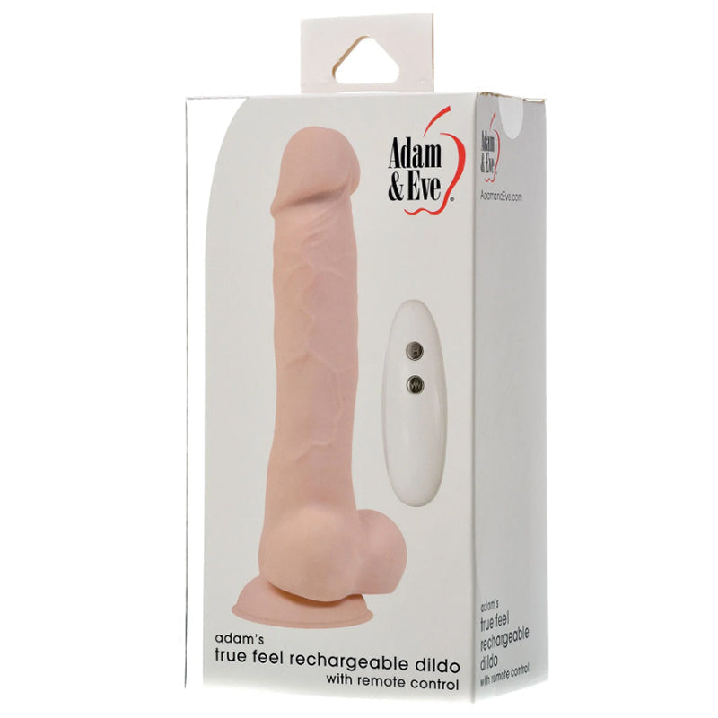 A&E Adam's True Feel Rechargeable Dildo - Not Very Vanilla