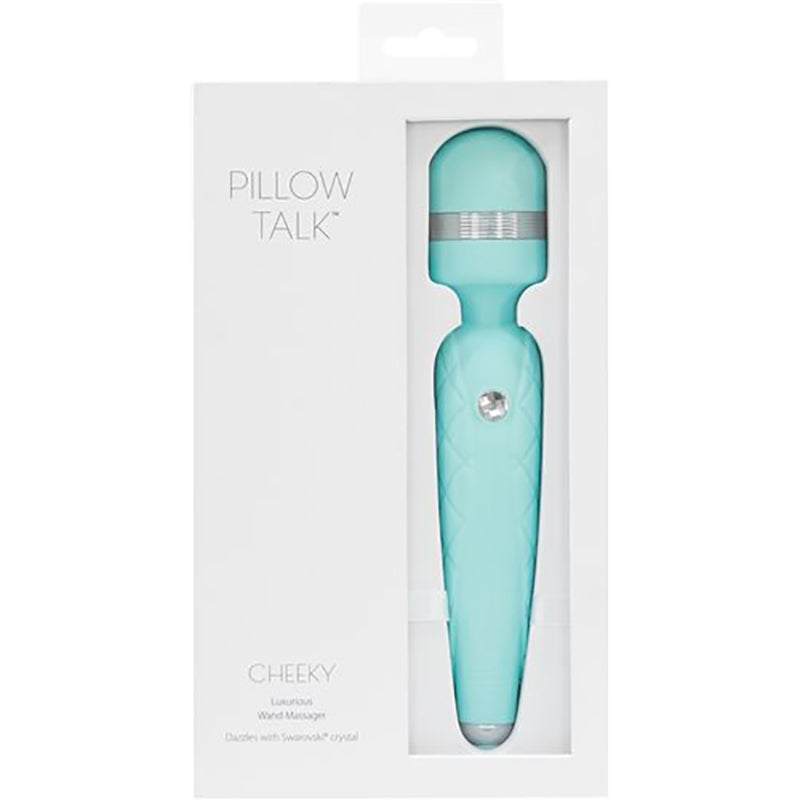 Pillow Talk Cheeky Wand Teal - Not Very Vanilla