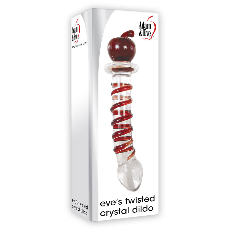 A&E Eve's Twisted Crystal Glass Dildo Re - Not Very Vanilla