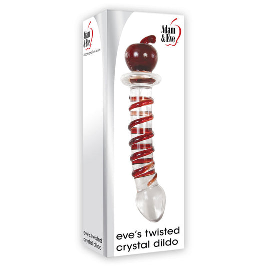 A&E Eve's Twisted Crystal Glass Dildo Re - Not Very Vanilla