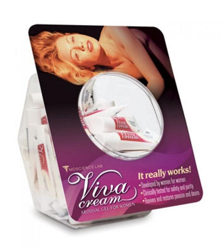 Viva Cream - 50 Count Bowl - 10ml Tubes - Not Very Vanilla