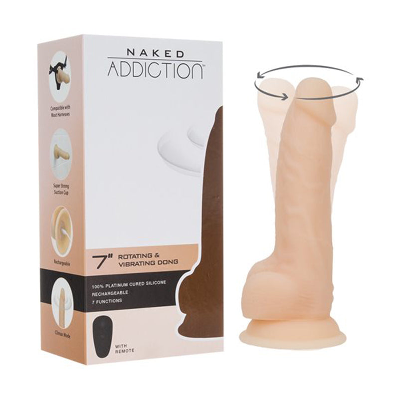 Naked Addiction Rotate&Vibe Dong 7in Va - Not Very Vanilla