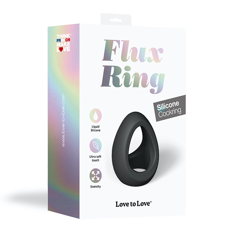 Love To Love Cockring Flux Ring Noir