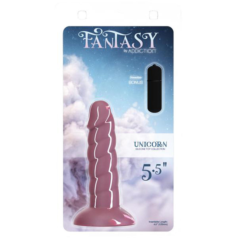 Addiction Unicorn Fantasy Dong 5.5in Pi - Not Very Vanilla