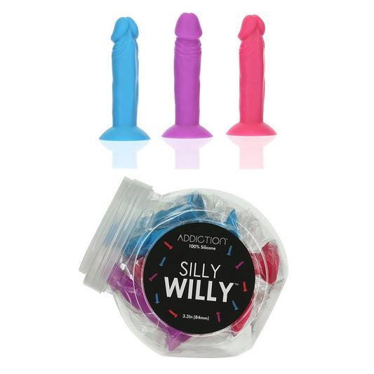 Addiction Silly Willy Mini Dong Bowl 12p - Not Very Vanilla