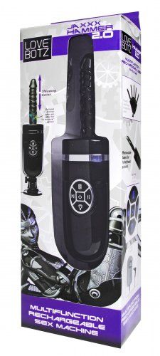 Love Botz Jaxxx Hammer 2.0 Multi Function Rechargeable Sex Machine - Not Very Vanilla