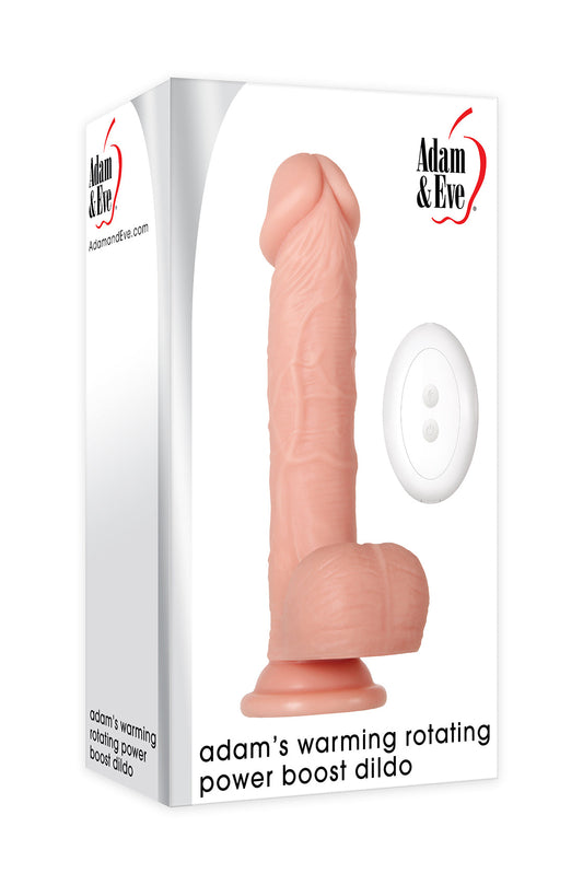 Adams Warming Rotating Power Boost Dildo - Not Very Vanilla