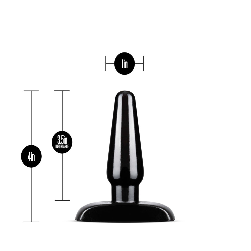 Anal Adventures - Basic Plug Kit - Black - Not Very Vanilla