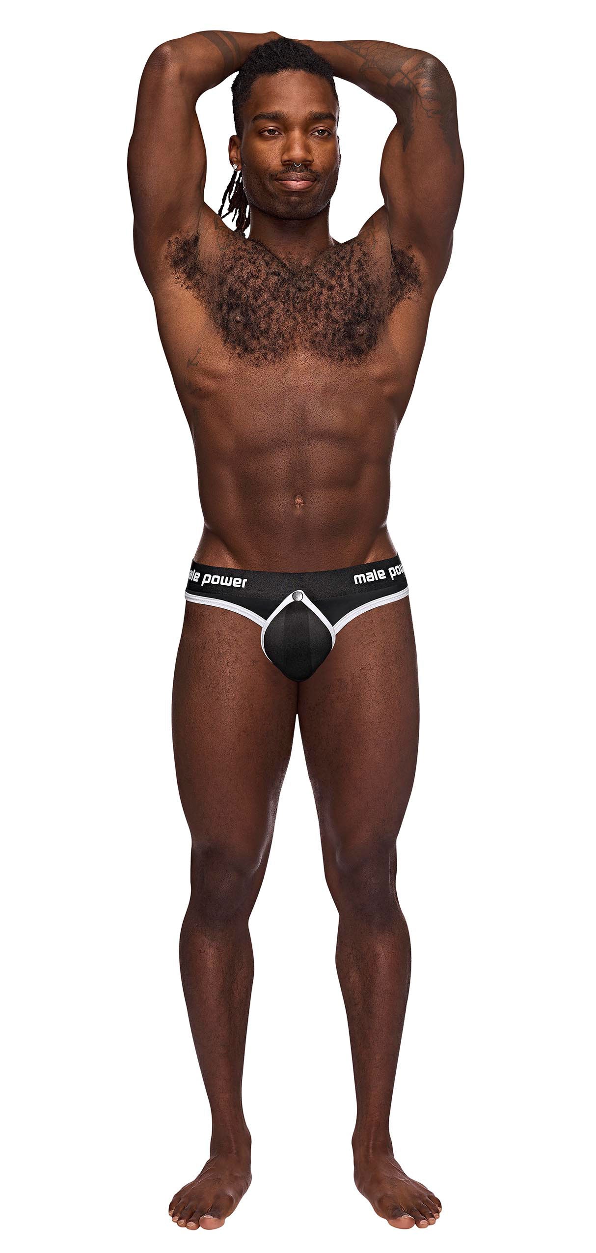 The Helmet Thong - Small/ Medium - Black - Not Very Vanilla