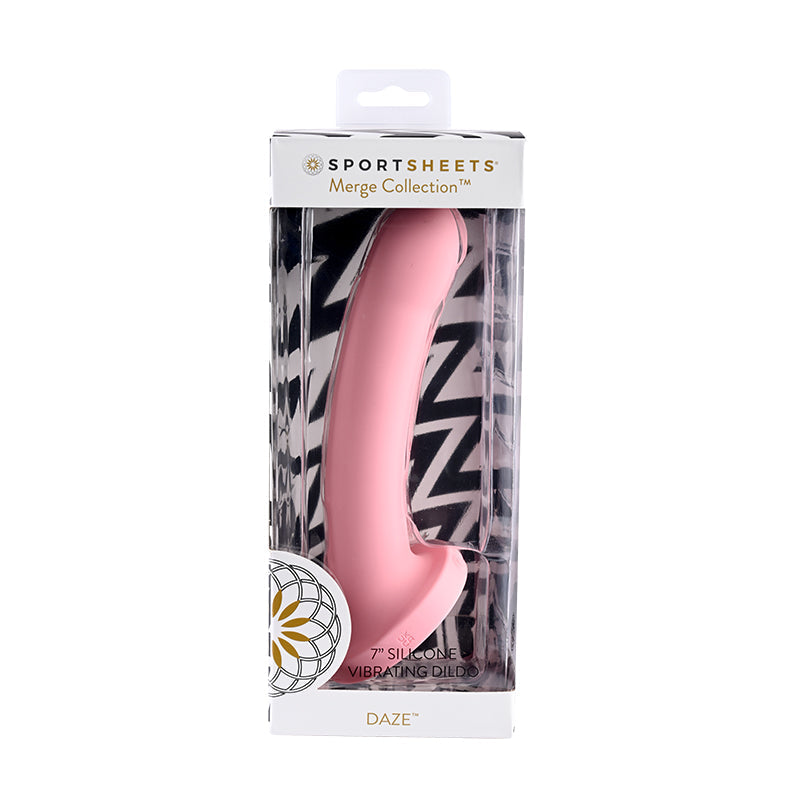 SS Daze 7in Vibrating Pink - Not Very Vanilla