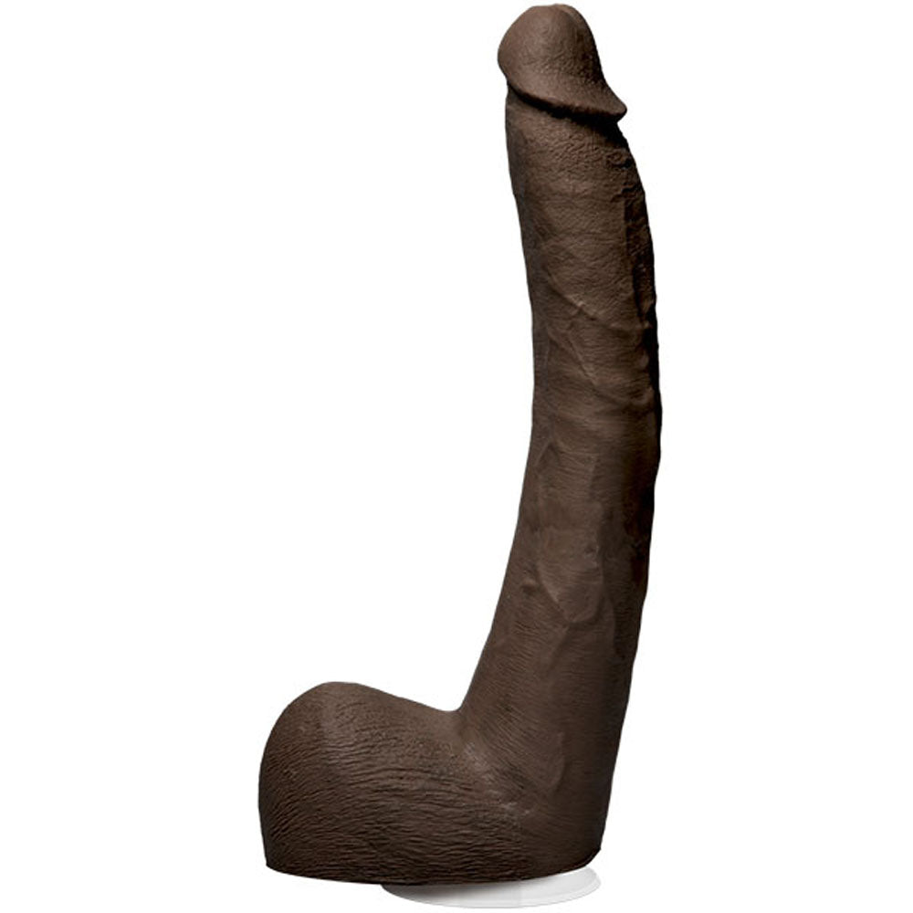 Signature Cocks - Isiah Maxwell - 10 Inch Ultraskyn Cock With Removable Vac-U-Lock Suction Cup - Not Very Vanilla