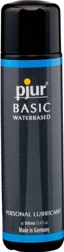 Pjur Basic Water - 3.4 Fl. Oz. 100 ml - Not Very Vanilla