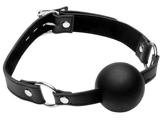 Xl Silicone Ball Gag - Not Very Vanilla