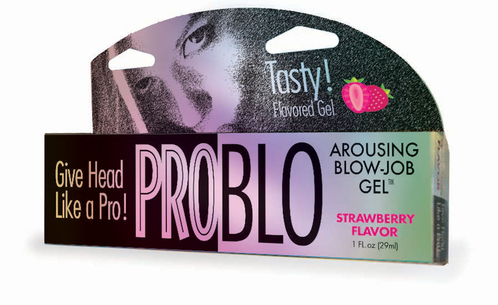 Problo Arousing Blow-Job Gel - Strawberry 1.5 Fl Oz 44ml - Not Very Vanilla