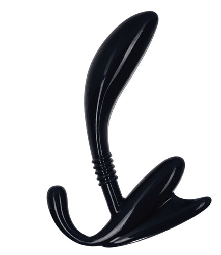 Apollo Curved Prostate Probe - Black - Not Very Vanilla