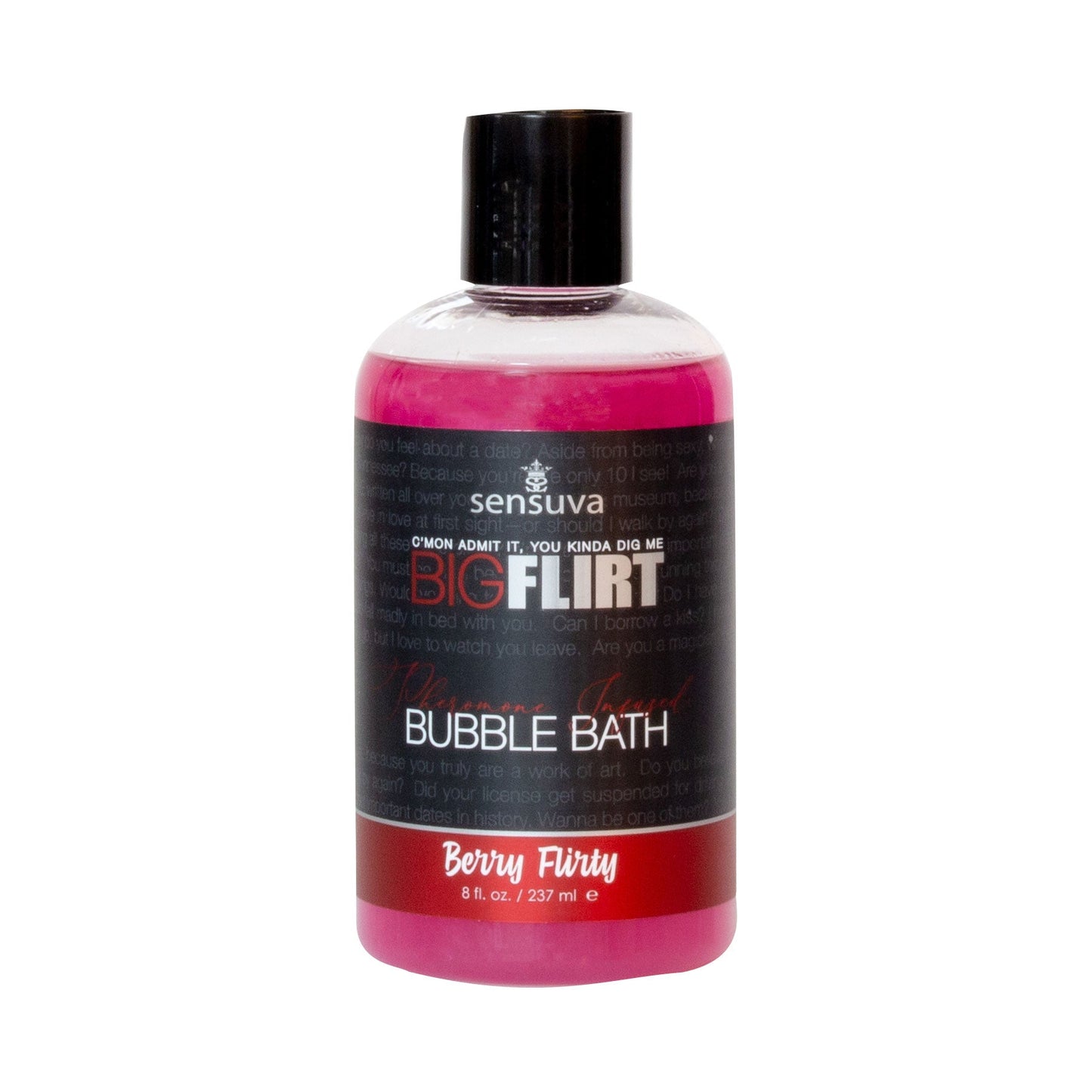 Big Flirt Pheromone Infused Bubble Bath - Berry Flirty - 8 Fl. Oz. - Not Very Vanilla