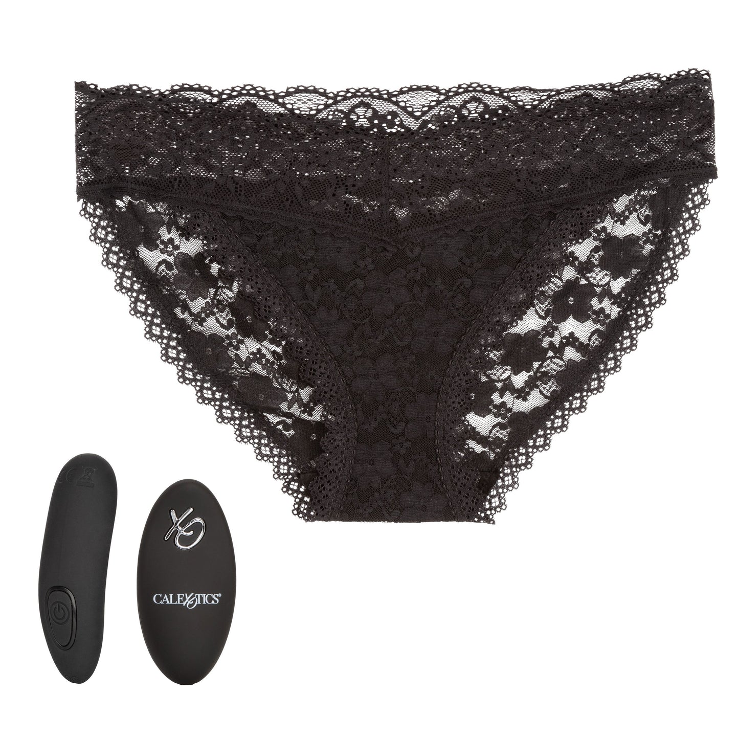 Remote Control Lace Panty Set - L/xl - Not Very Vanilla