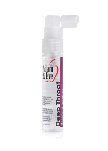 Adam and Eve Deep Throat Desensitizing Spray - 1 Oz. - Not Very Vanilla