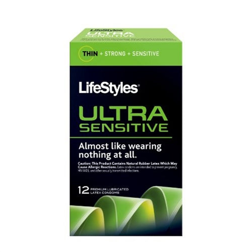 Lifestyles Ultra Sensitive - 12 Pack - Not Very Vanilla