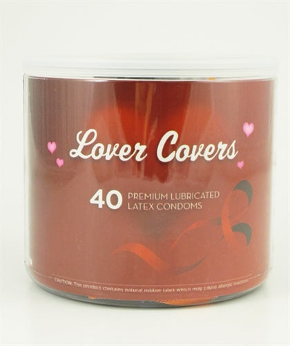 Lover Covers - 40 Count Jar - Not Very Vanilla