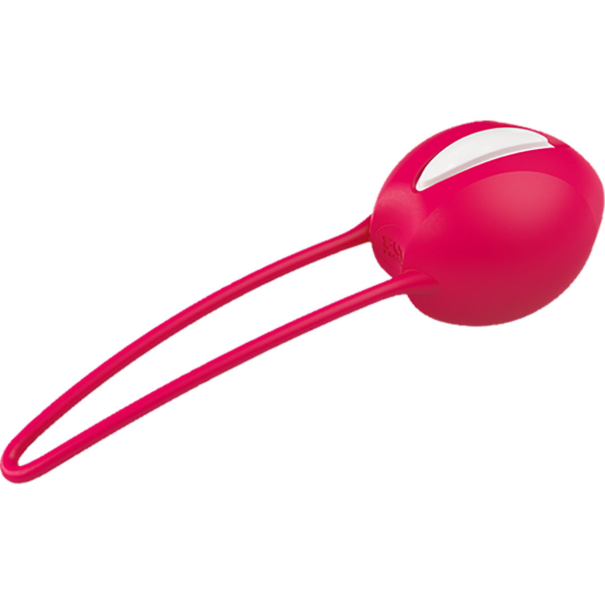 Fun Factory Smartball Uno - White/India Red - Not Very Vanilla