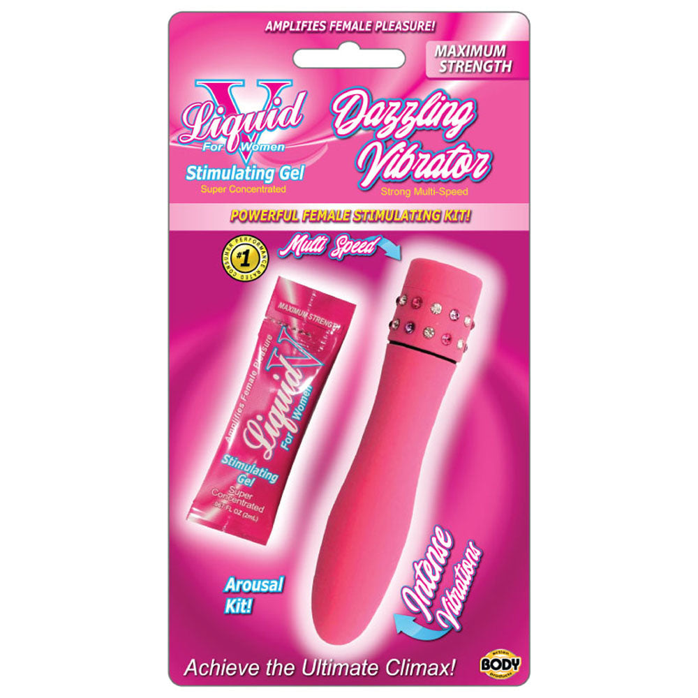 Liquid v Dazzling Vibrator Kit - Not Very Vanilla