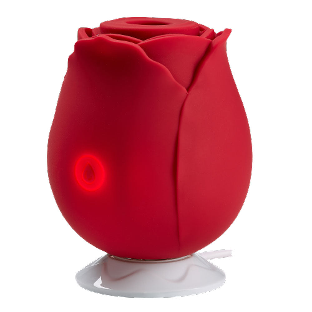 Rose Suction Stimulator - Red - Not Very Vanilla