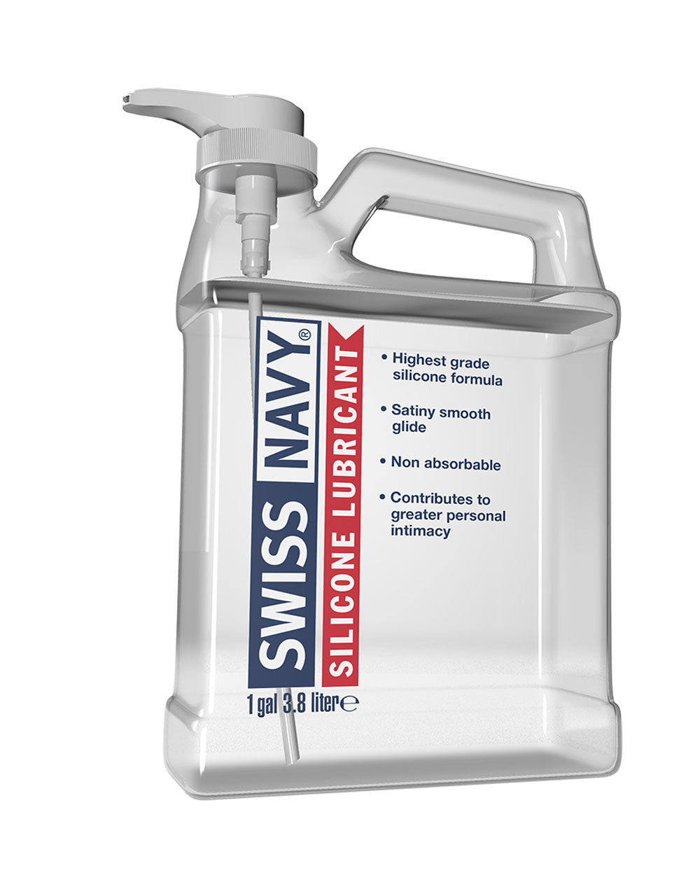 Swiss Navy Silicone Lubricant 1 Gallon - Not Very Vanilla