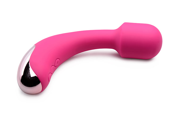 Silicone G Spot Wand - Magenta - Not Very Vanilla