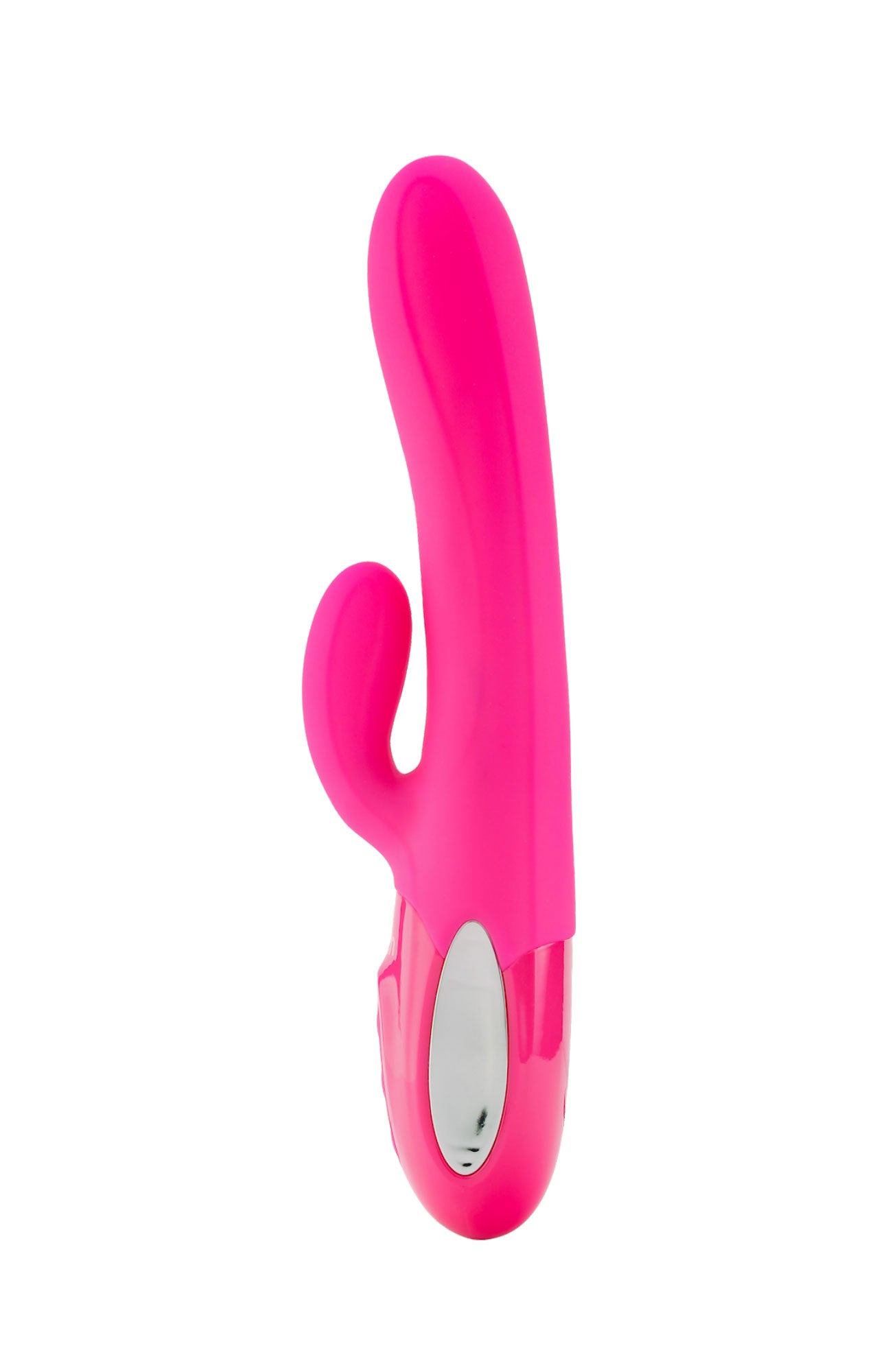 Hypnotic - Hot Pink - Thrusting Rabbit With Swinging Clitoral Stimulator - Not Very Vanilla