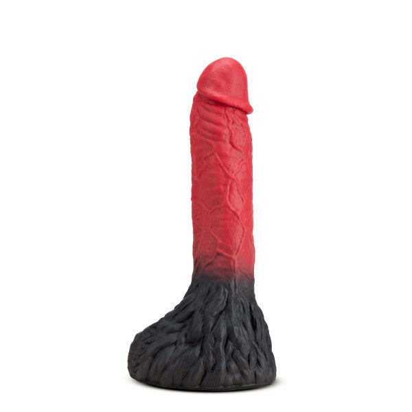 The Realm - Lycan - Lock on Werewolf Dildo - Red - Not Very Vanilla