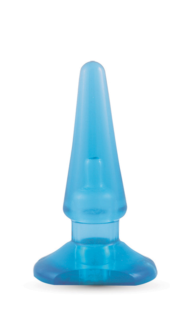 B Yours - Basic Anal Plug - Blue - Not Very Vanilla