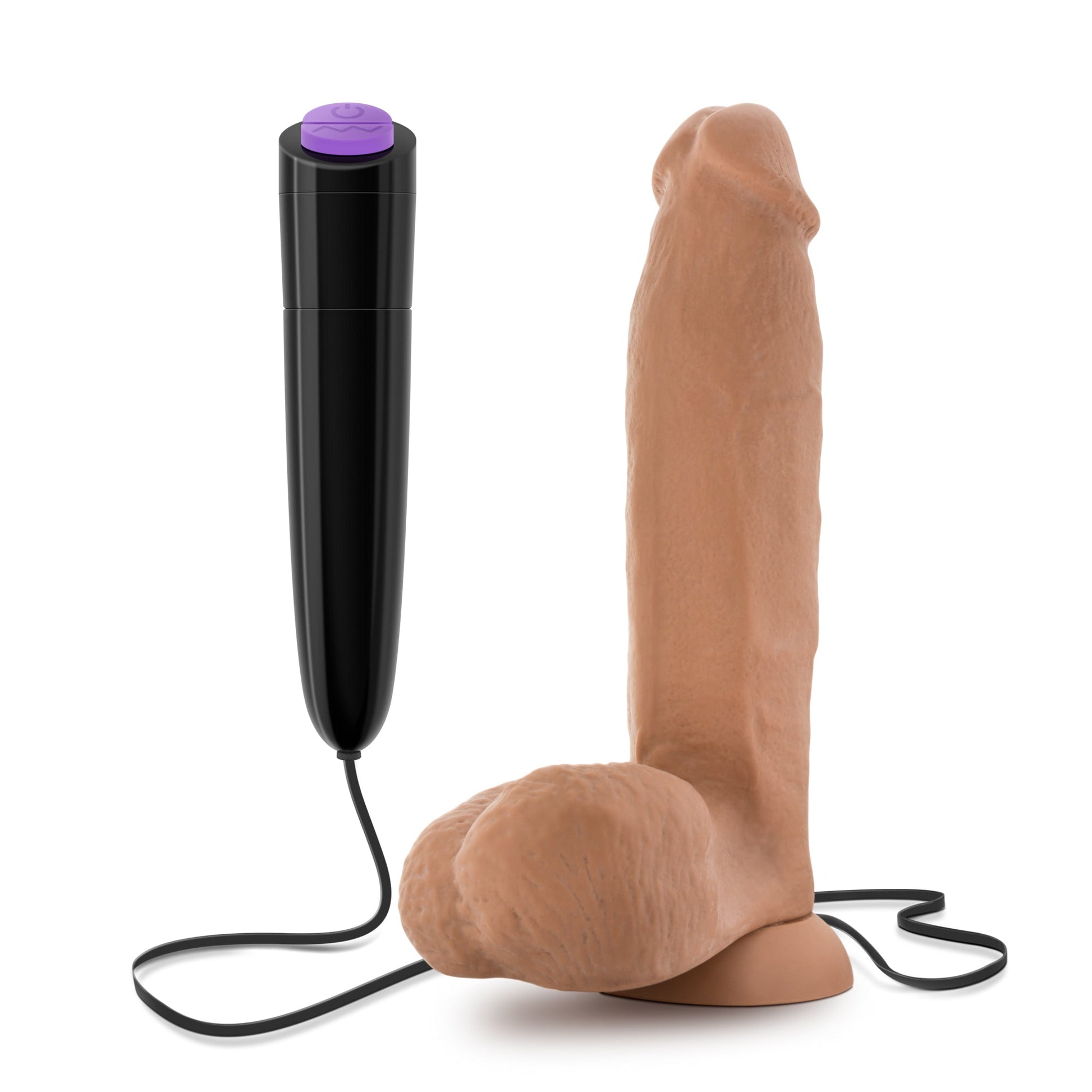 X5 Plus 8 Inch Vibrating Cock - Latin - Not Very Vanilla