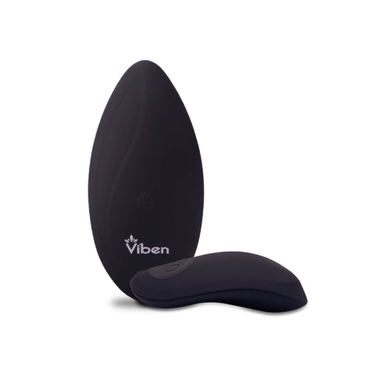 Racy Remote Control 10 Function Panty Vibe - Black Vibe - Not Very Vanilla