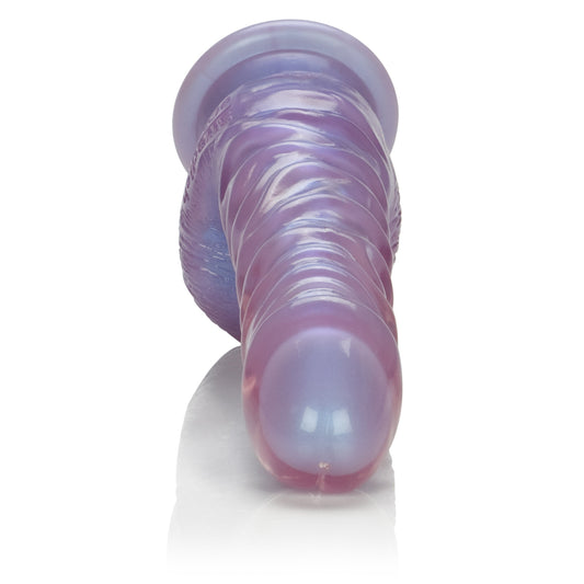 Crystal Cote 7 Inches Dong - Purple - Not Very Vanilla