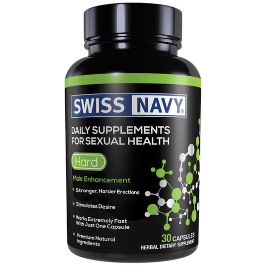 Swiss Navy Hard Male Enchancement - 30 Ct - Not Very Vanilla